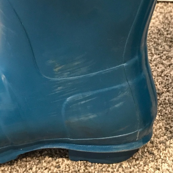 Blue Hunter boots - Picture 5 of 6